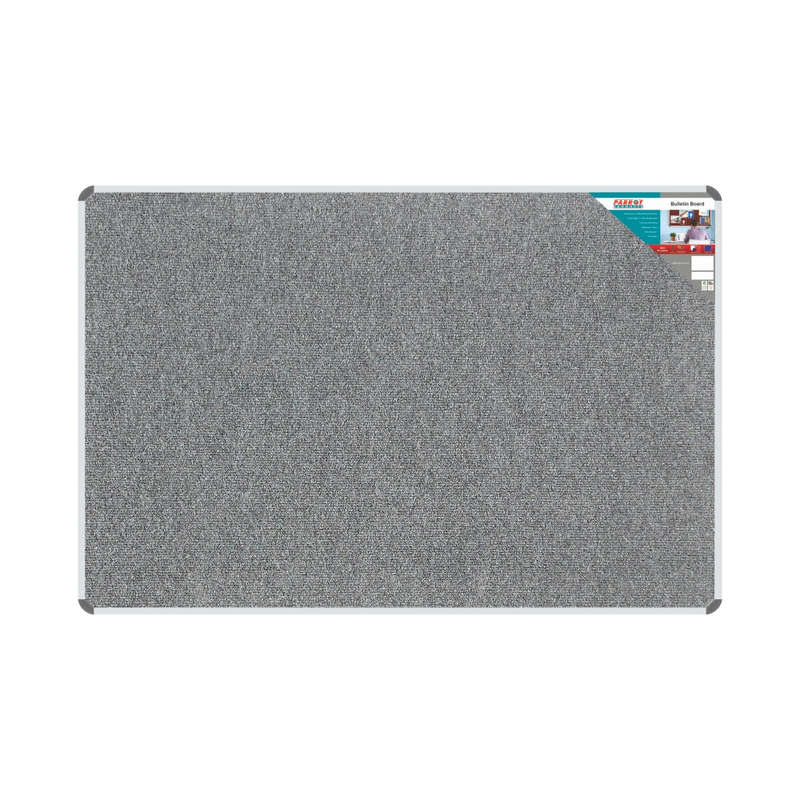 BULLETIN BOARD RIBBED ALUM FRAME 1800*1200MM LAUREL