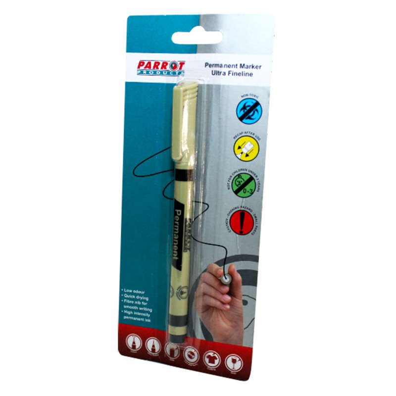 MARKER PERMANENT ULTRA FINELINE CARDED BLACK