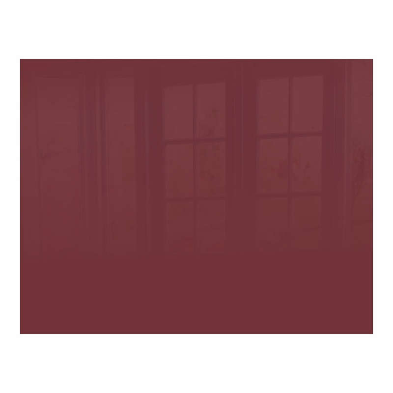 DECORATIVE GLASS WALL TILE 898MM X 700MM PURPLE RED