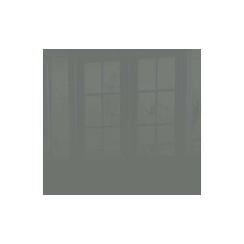 DECORATIVE GLASS WALL TILE 598MM X 650MM MOUSE GREY