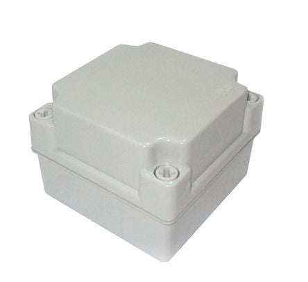 Ip65 pvc enclosure 100x100x70mm grey ewp-100x100x70