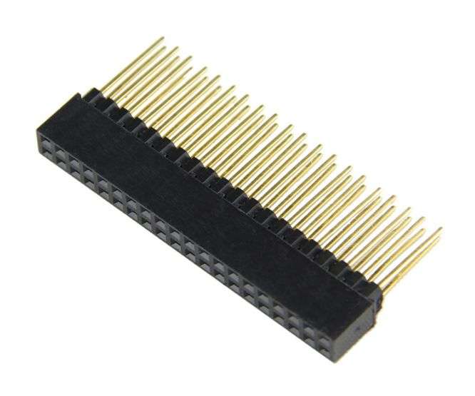 Dil housed pcb socket 40w 2.54mm tl=23.45 fhc85-2020sg0bbny *dbk*
