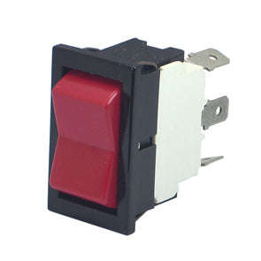 Rocker switch spdt (on)-off-(on) 2406ab5n/rl