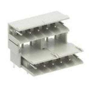 Header r/a 4w stacked plug-in 25.336.4253.0