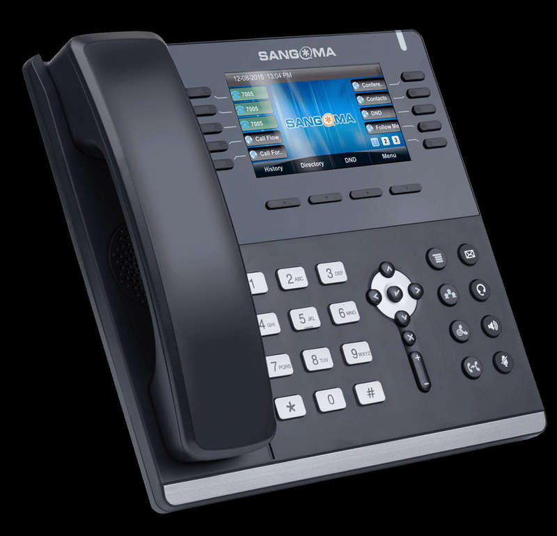 Sangoma - IP Phone S705 Executive Level Phone, Exclusively work with PBXact, SIP acounts, WiFi,