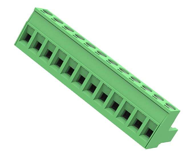 Socket straight in-line 12-way p=5.08 2edgk-5.08-12p-14-00a(h)