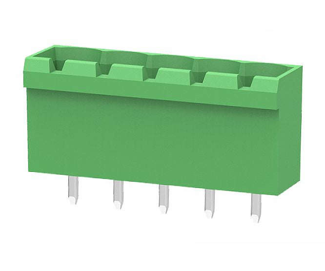 Header str pcb-mnt 05-pin closed p=5.08 2edgvc-5.08-05p-14-100a(h)