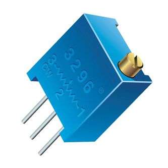 Trimpot potentiometer t-adj v-mnt 25-t 200k 3296w204 (200k)