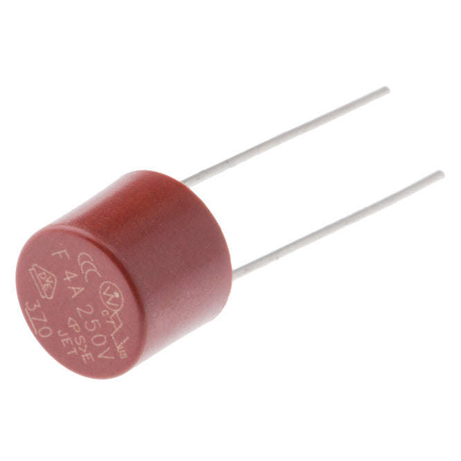 Fuse bi-pin f/blow non-reset 4a 250v 3701400000