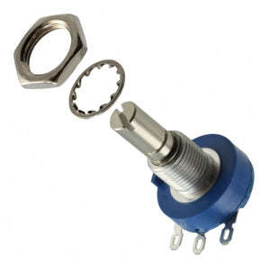 Potentiometer s/t lin p/m 19mm 10k 2w 3852a-282-103al (10k)