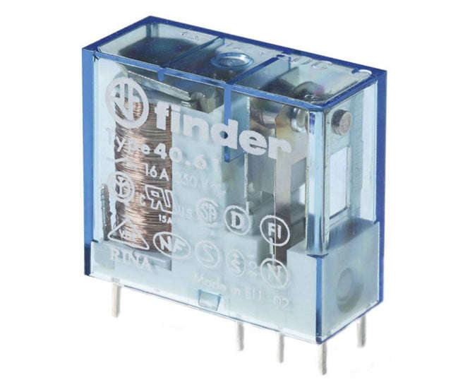 Relay spdt 16a 12vdc rect 8pcb 40.61.9.012.0000