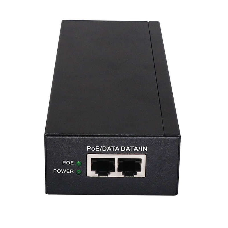 Gigabit Power over Ethernet (PoE) 55V, 1.63Amp 90 Watt (2 x RJ45) &amp; Cord.