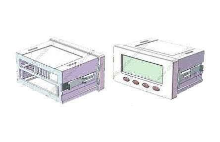 Abs enclosure for p/meter 48x96x70 4981-ivory