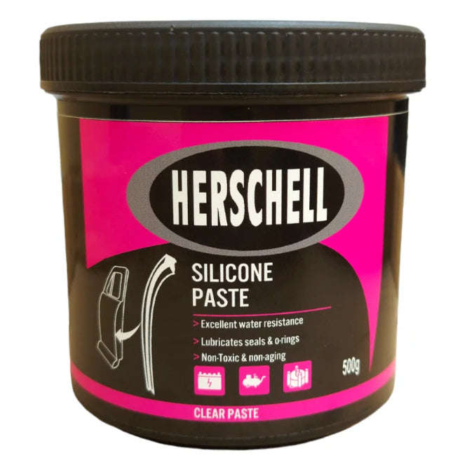 Clear silicone paste in 500g tub 500-h-500g