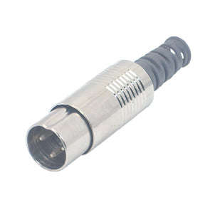 Plug din str 3p 90d metal slv 500303-027