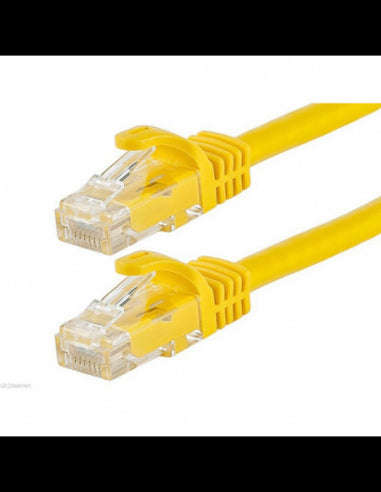 Acconet CAT6 0.5m UTP Flylead Yellow | CAT6-FLY-0.5-YELLOW