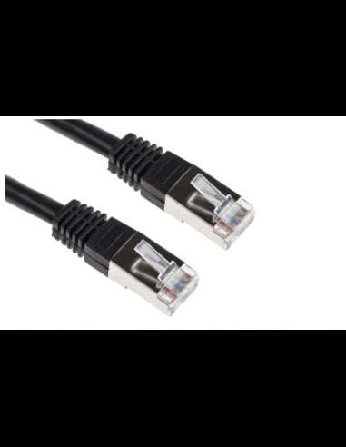 Acconet CAT6 3m UTP Flylead Black | CAT6-FLY-3-BLACK