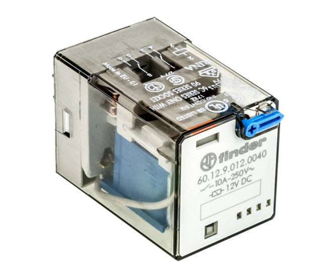 Relay dpdt 10a 12vdc round 8pin 60.12.9.012.0040