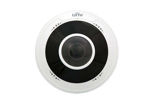 UNV - Ultra H.265 - 5MP Vandal-resistant 360° Fisheye Fixed Dome