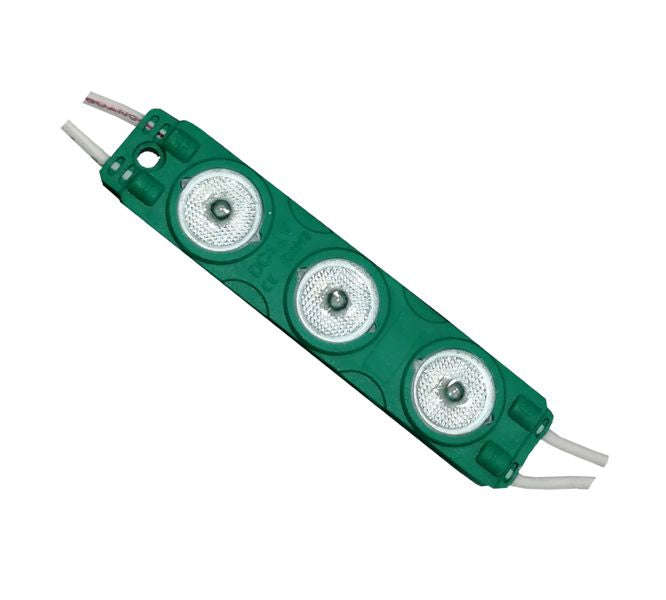 Led module 3xleds green 12v 1.2w daisy type 7013-563