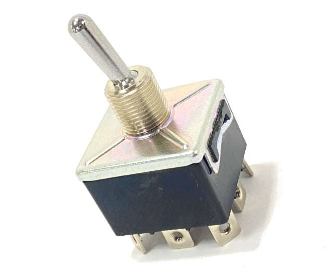 Large toggle switch tpdt on-on screw terminal 7032