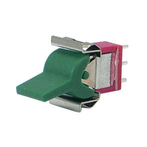 Rocker switch mini spdt (paddle) on-mom pcb 7107j60cqi-66