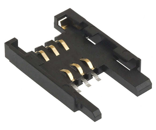 Simm socket smd p=2.54mm 6w 1kv 1a solder 7111s1615a01lf