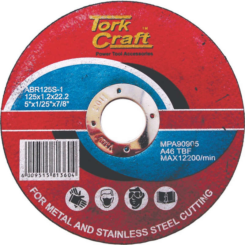 Cutting disc steel & ss 125 x 1.2 x 22.2mm