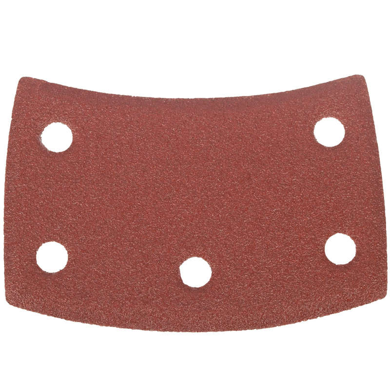 Sanding pads curved 240 grit hook and loop