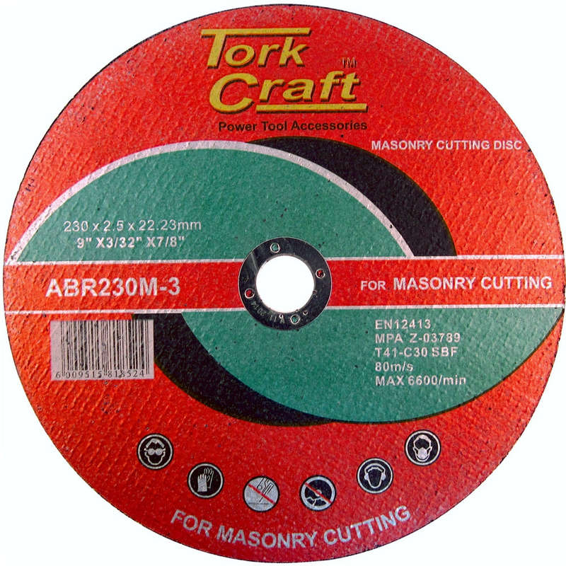 Cutting disc masonry 230 x 2.5 x 22.22mm