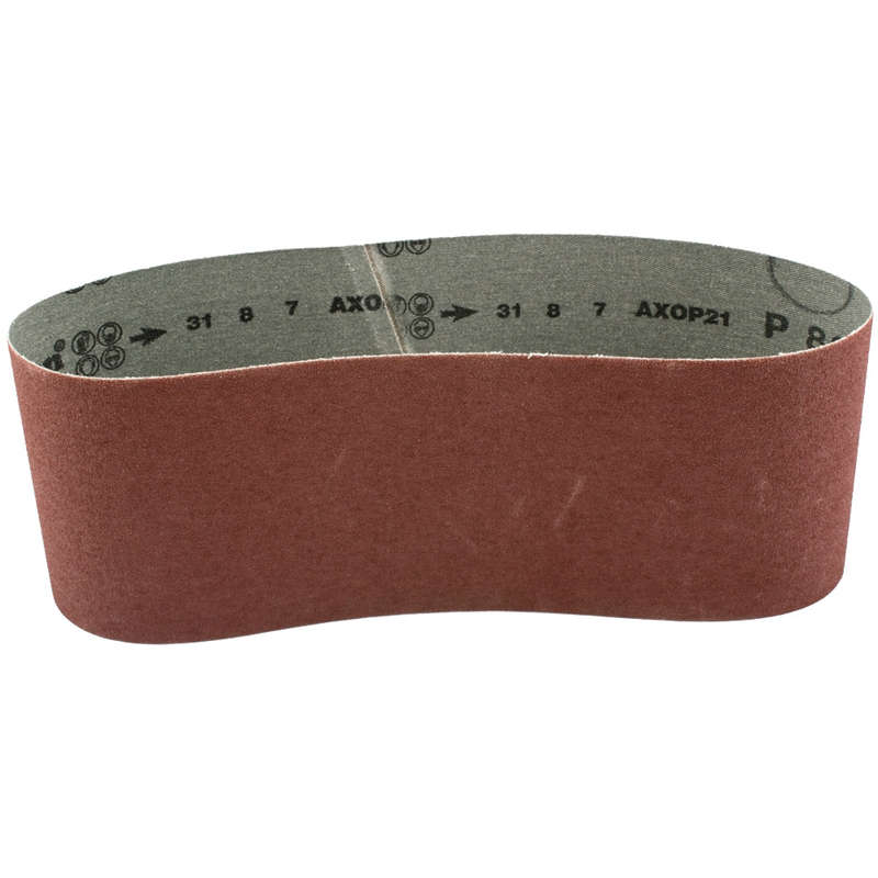 Sanding belt 100 x 620mm 80 grit bulk