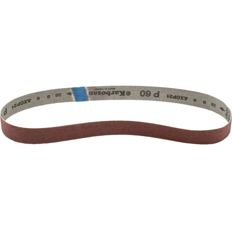 Sanding belt 25 x 762mm 60grit bulk
