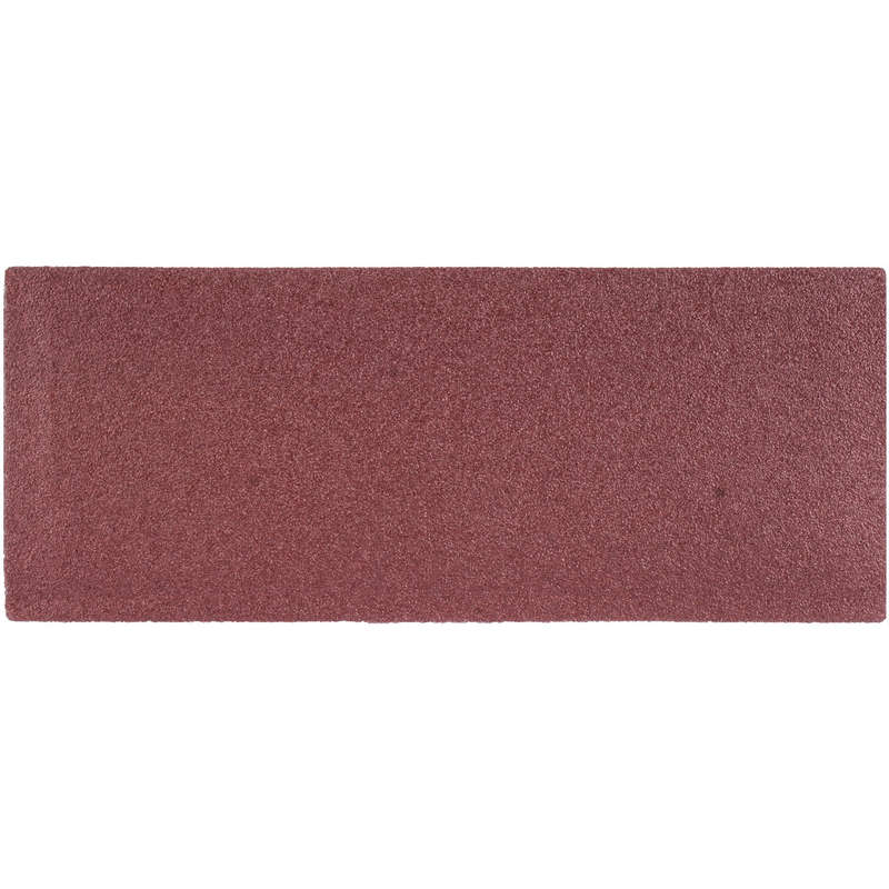 Sanding sheet orb 95 x 230mm 120gr hook and loop no holes 5/pk