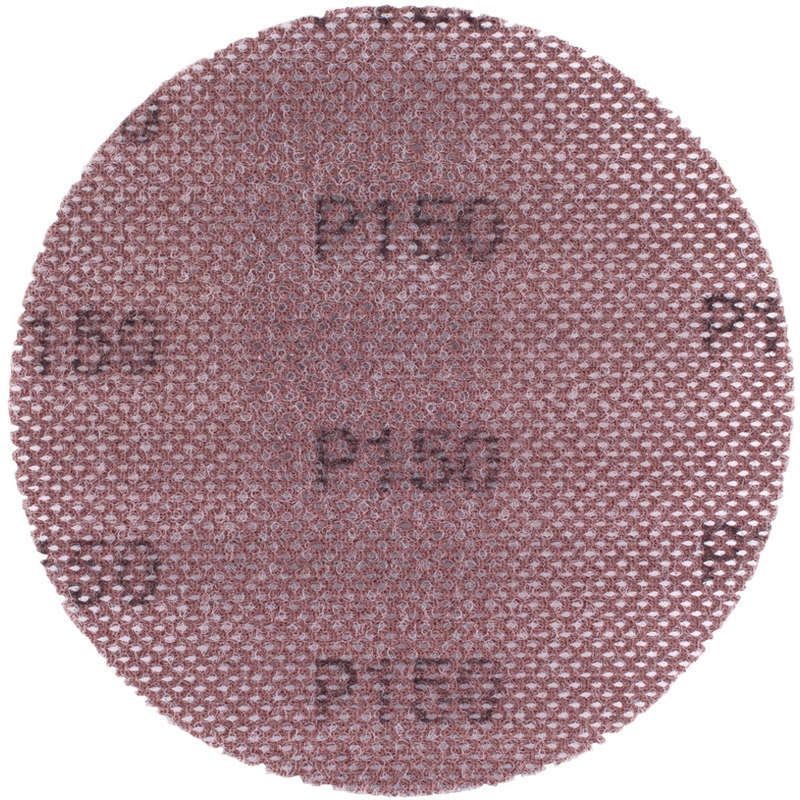 Dura mesh abr.disc 150mm hook and loop150grit bulk for sander polisher