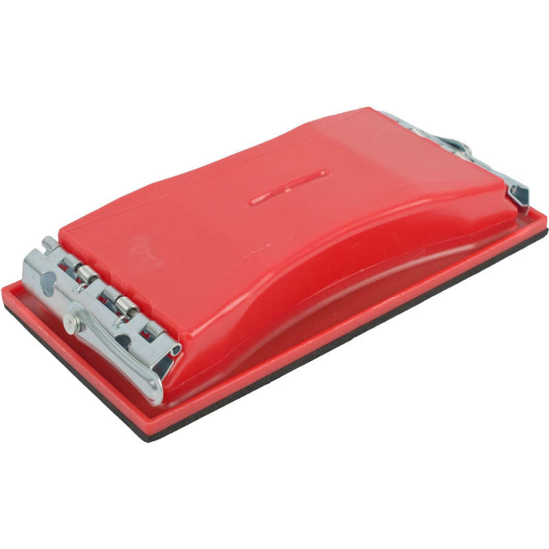 Sanding block 210 x 105 for hand use red
