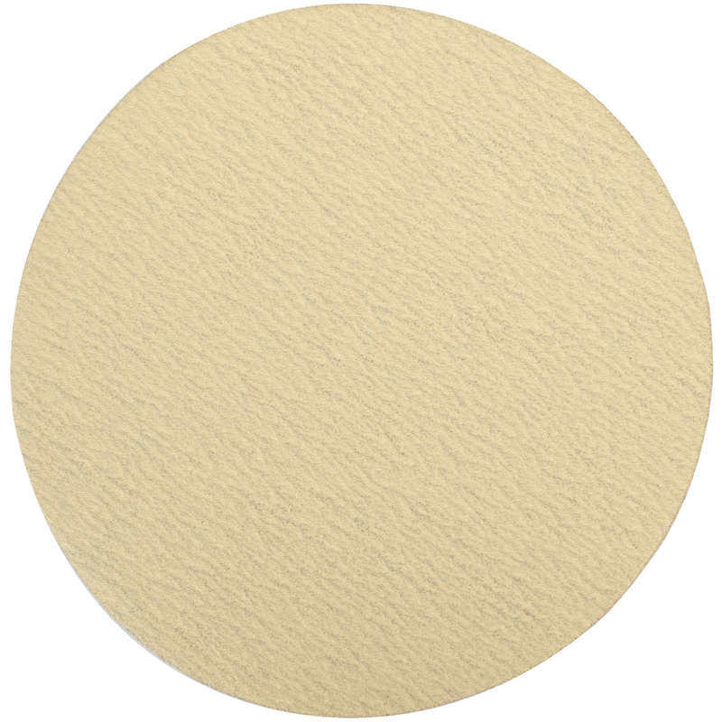 Gold disc (50 pieces) 180 grit 150mm without hole hook and loop