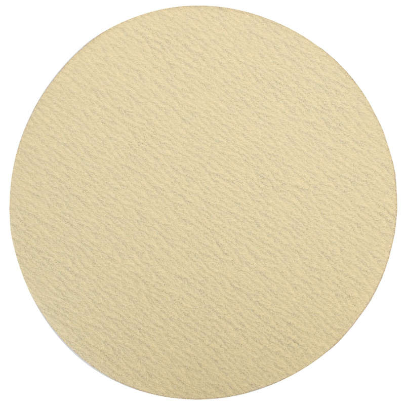Gold disc (50 pieces) 500 grit 150mm without hole hook and loop