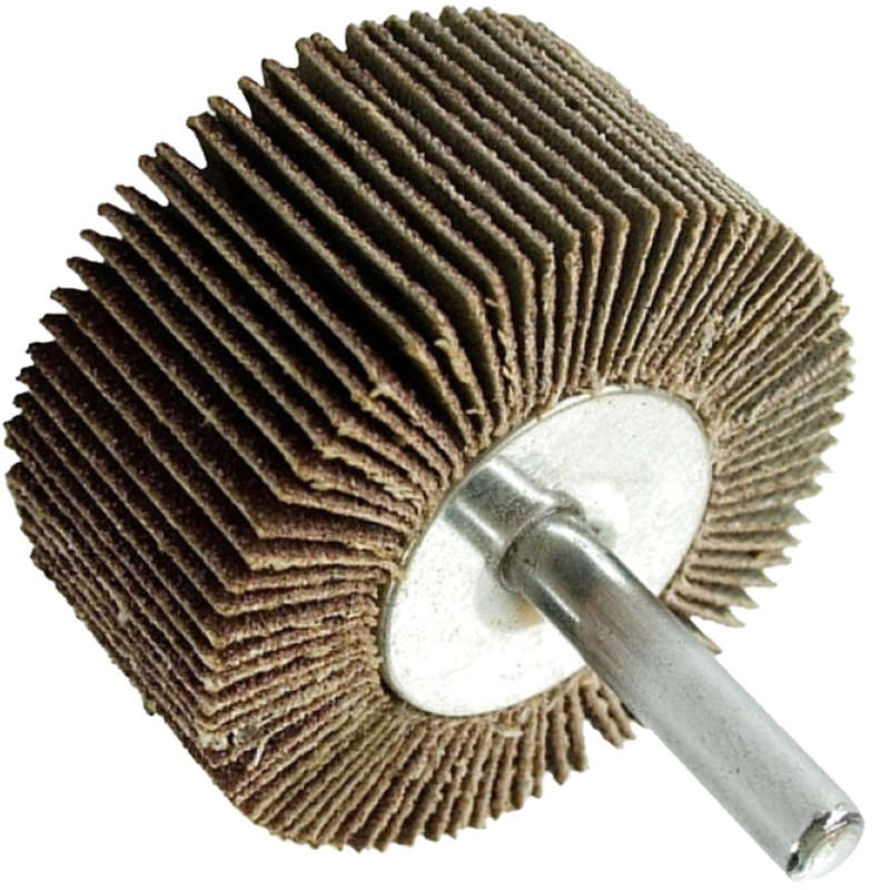 Flap wheel 40 x 20 x 6mm shaft120 grit per each