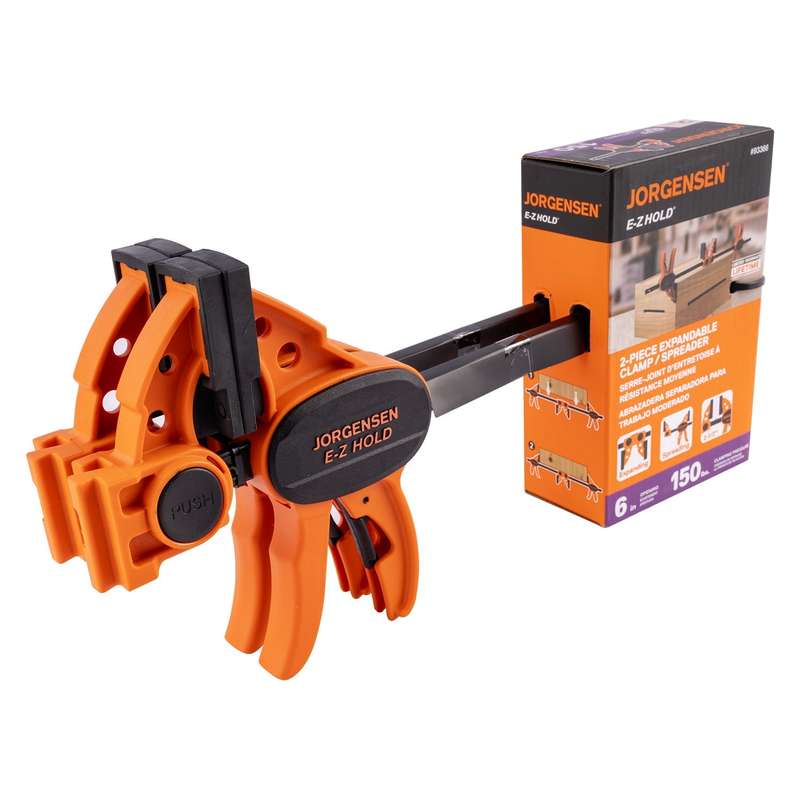 2pk e-z hold 6'light duty expandable clamp- spreader