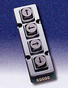 Keypad metal 1x4 ^,,\/ ak-104-ar-ssb-wp-mm