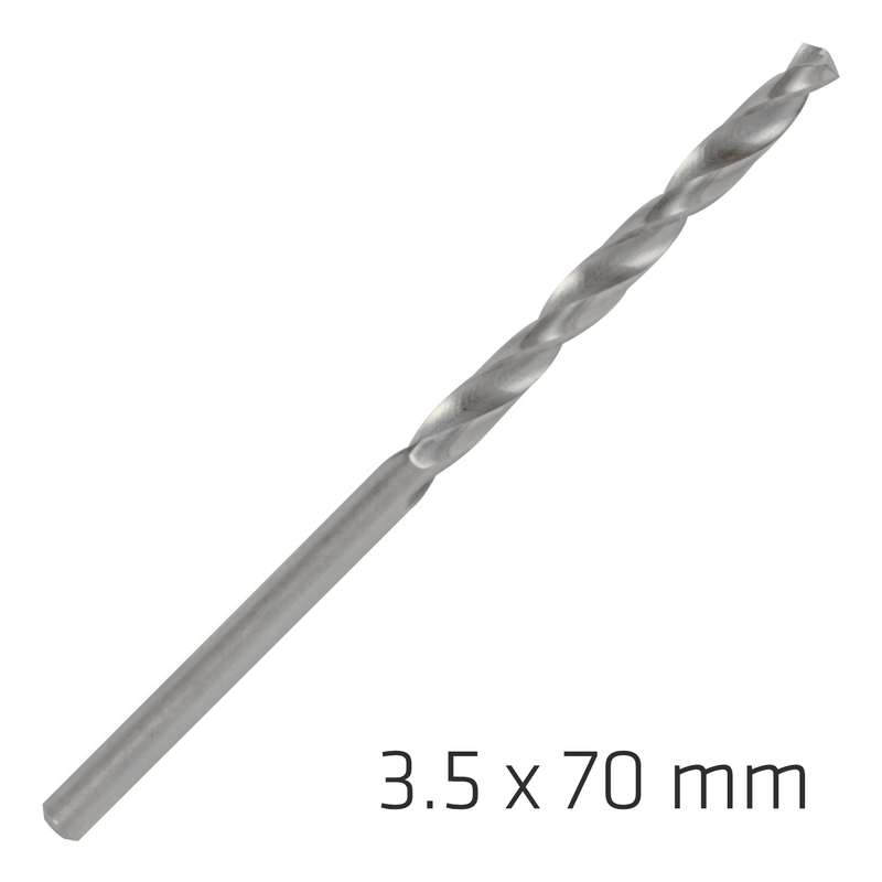 Alpen pro hss 3.5mm drill din 338 rn 135 split point plastic wallet  (