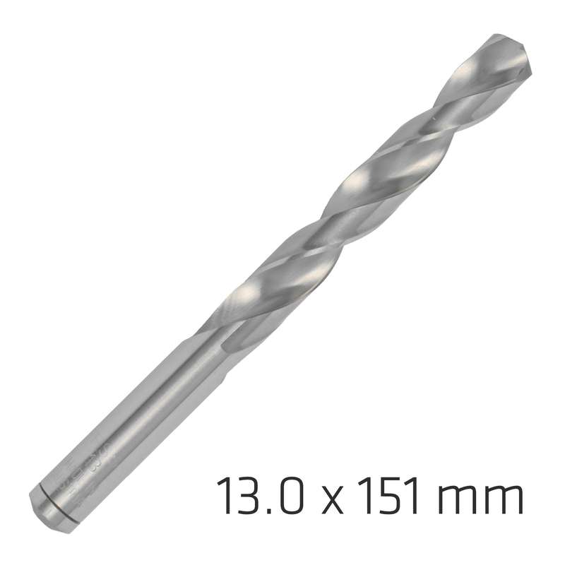 Alpen pro hss 13mm drill din 338 rn 135 split point plastic wallet