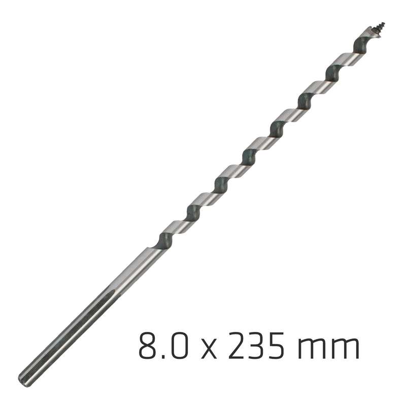 Wood auger drill bit 8 x 235mm