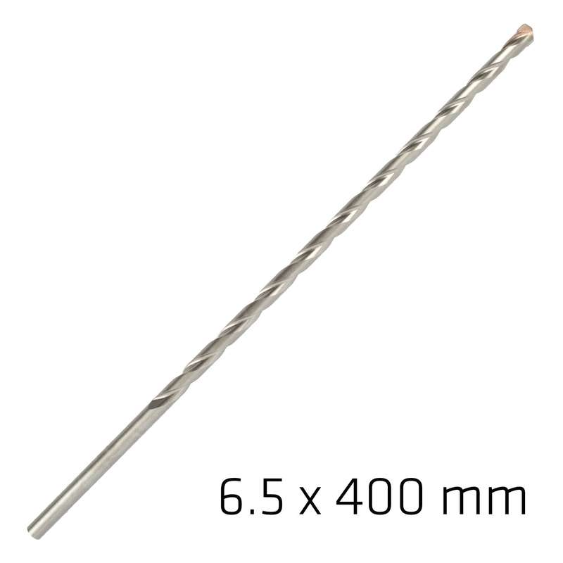 Masonry drill bit long life 6.5 x 400mm