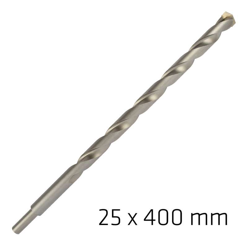 Masonry drill bit long life 25 x 400mm