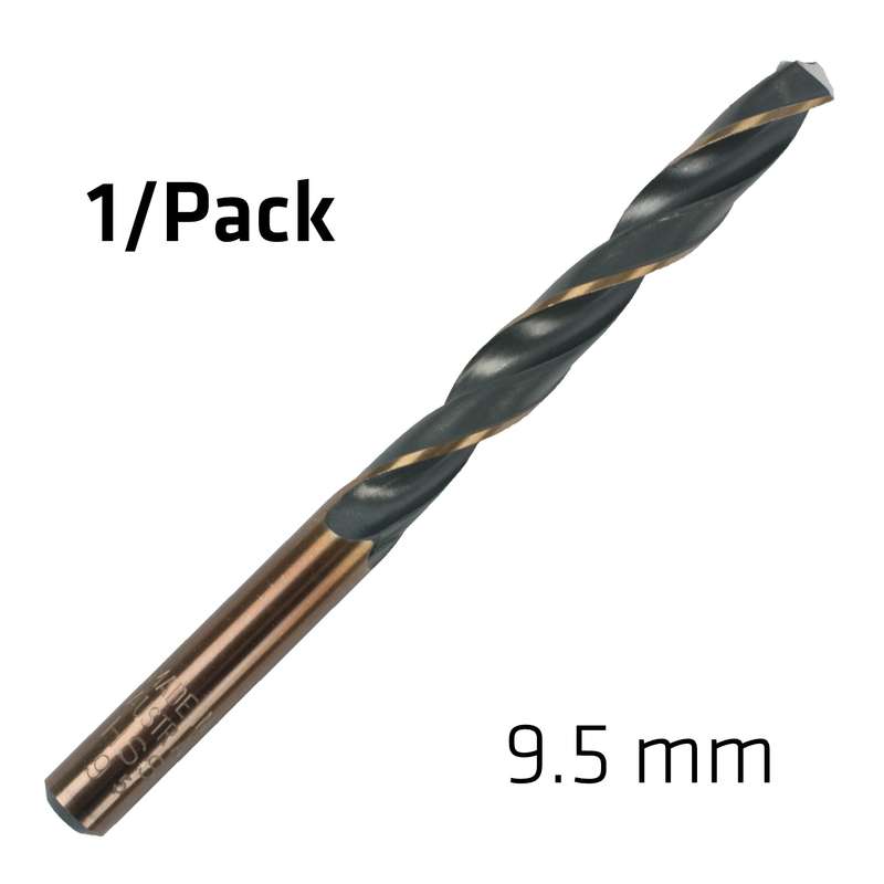 Hss sprint master  9.5mm x1 sleeved din338 alpen drill bit