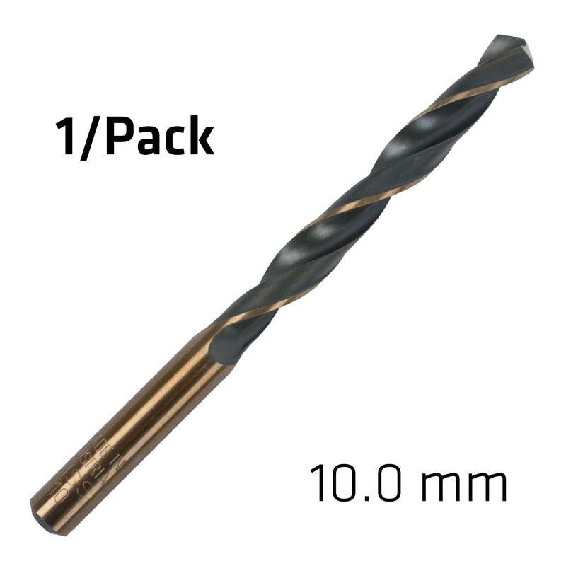 Hss sprint master  10.0mm x1 sleeved din338 alpen drill bit