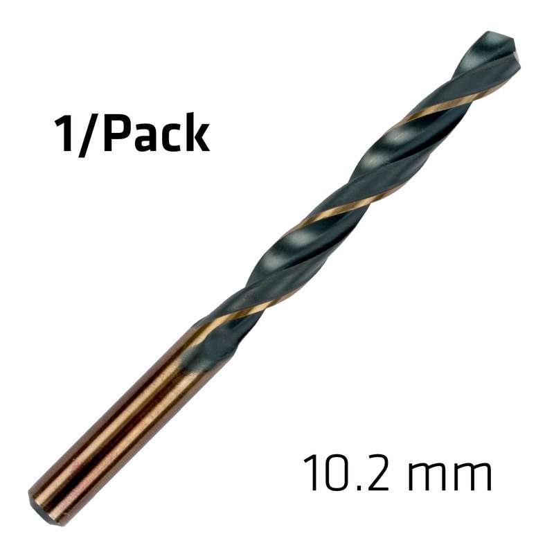 Hss sprint master  10.2mm x1 sleeved din338 alpen drill bit