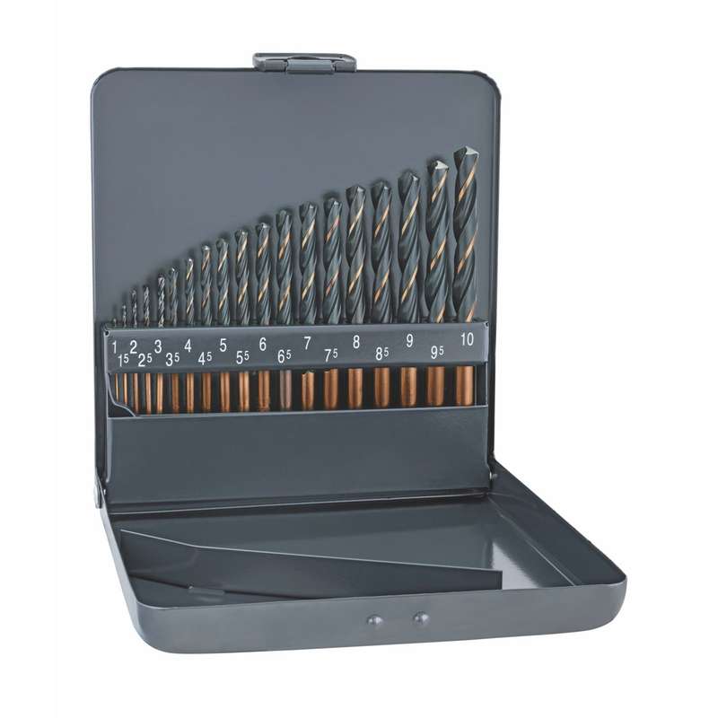 Alpen sprint master 19 pcs set km19 1 - 10 x 0.5mm metal case