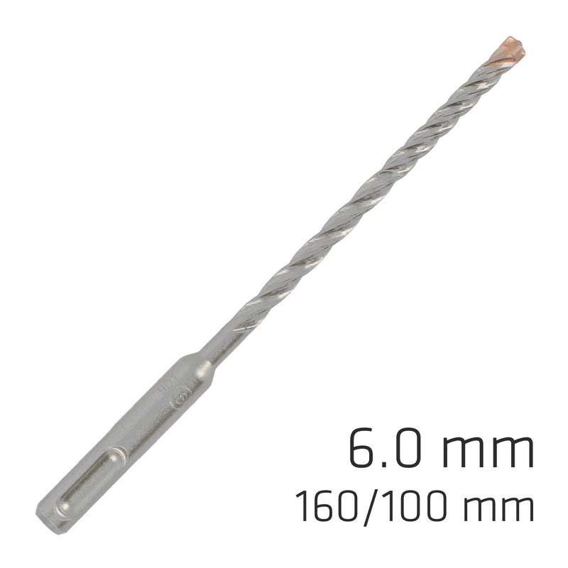 Force x 6.0 x 160/100 sds-plus rebar drill bit x4 cutting edges